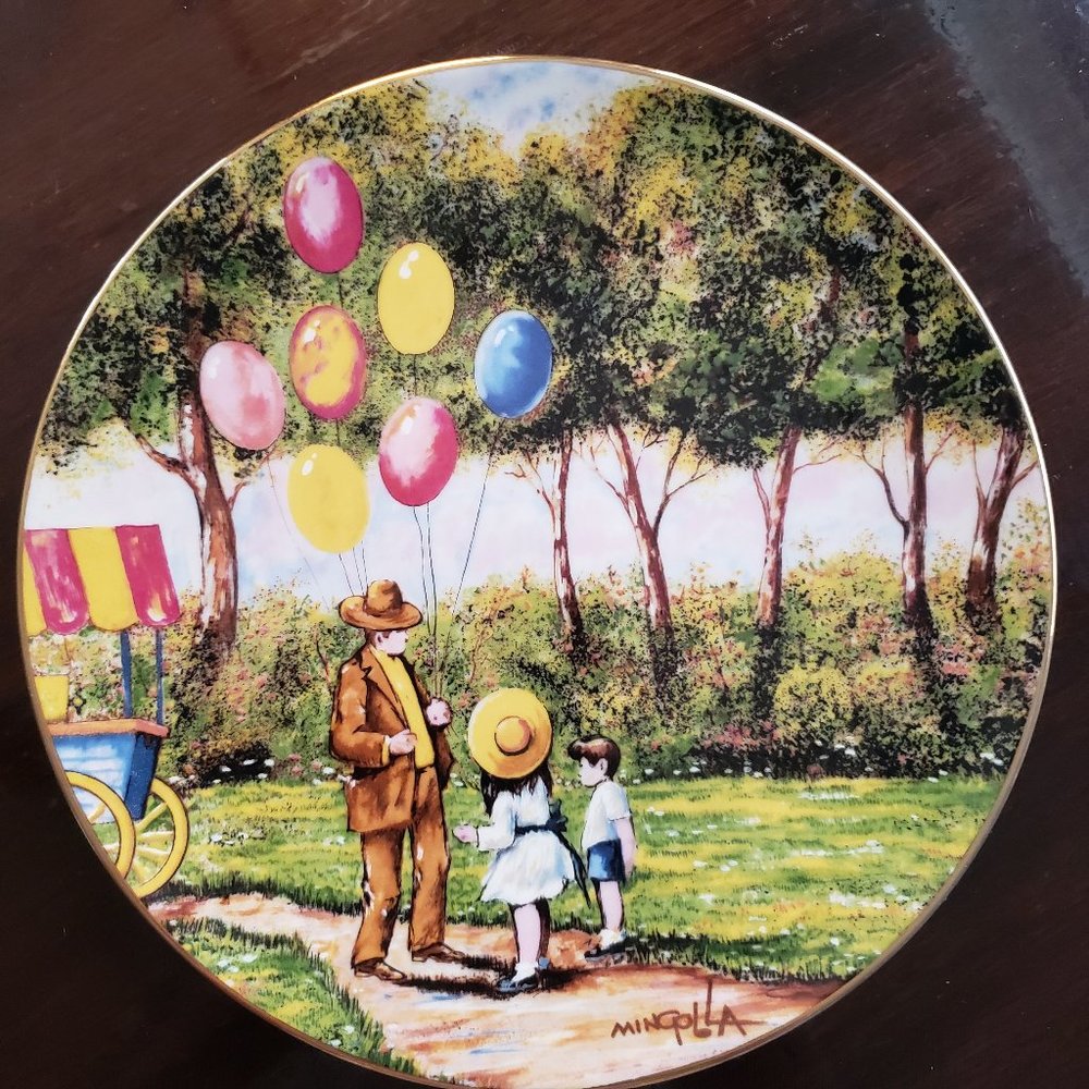 !979 "The Balloon Man" collector plate